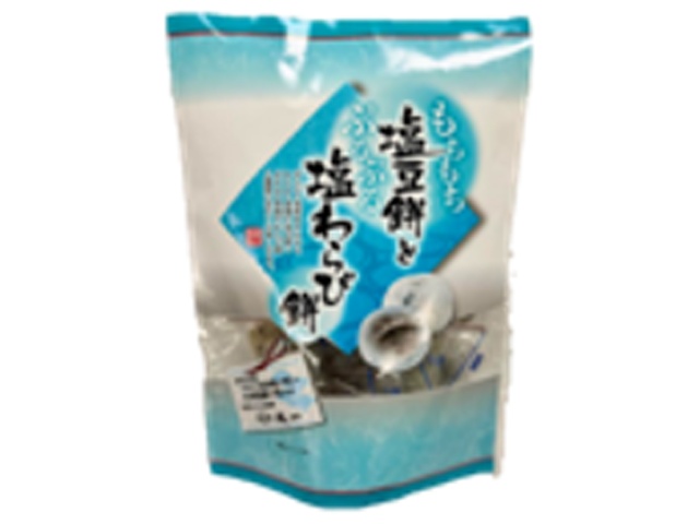 日本橋菓房 塩豆餅と塩わらび餅１７８ｇ □お取り寄せ品 【購入入数１２個】