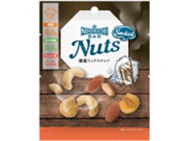 国分 燻製ミックスナッツ ３０ｇ 【新商品 3/2 発売】 □お取り寄せ品 【購入入数４０個】