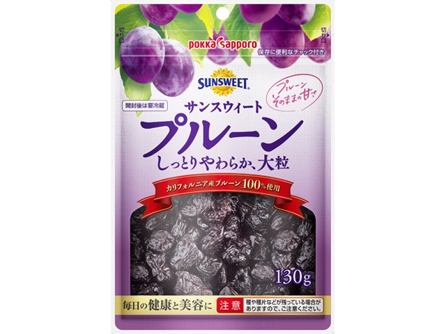 ポッカサッポロフード サンスウィートプルーン１３０ｇ 袋Ａ □お取り寄せ品 【購入入数２０個】
