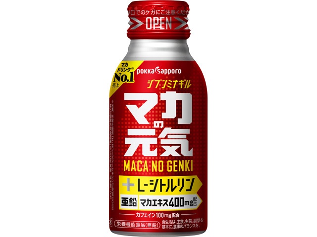 ポッカサッポロフード マカの元気ドリンク Ｂ缶１００ｍｌ □お取り寄せ品 【購入入数６個】