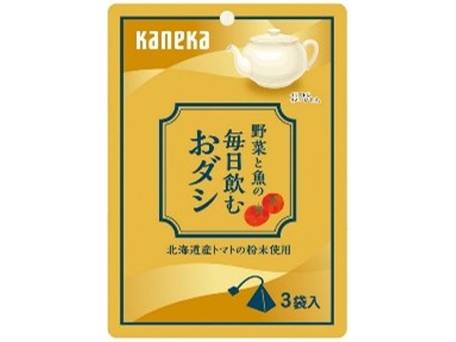 カネカ 毎日飲むおダシ トマト３袋 【新商品 2/27 発売】 □お取り寄せ品 【購入入数８０個】