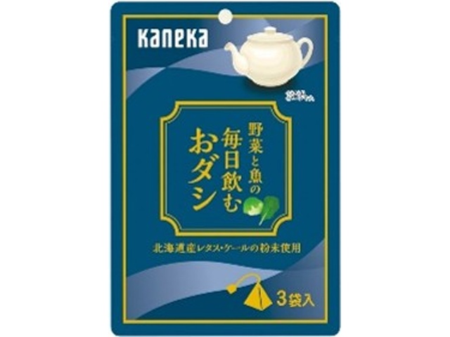 カネカ 毎日飲むおダシ レタス・ケール３袋 【新商品 2/27 発売】 □お取り寄せ品 【購入入数８０個】