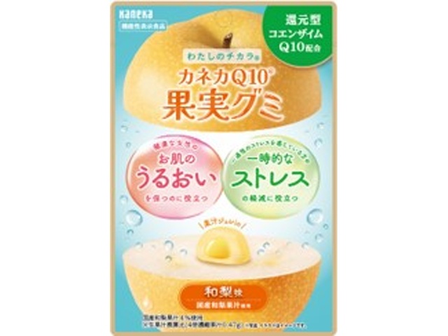 カネカ Ｑ１０Ｒ果実グミ 和梨味４０ｇ  【購入入数１０個】