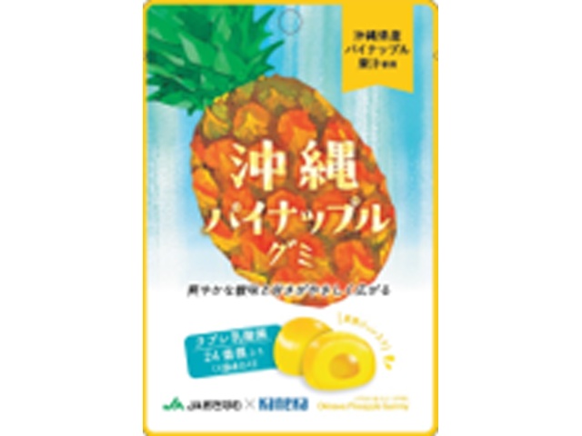 カネカ 沖縄パイナップルグミ ラブレ乳酸菌入４０ｇ □お取り寄せ品 【購入入数８０個】