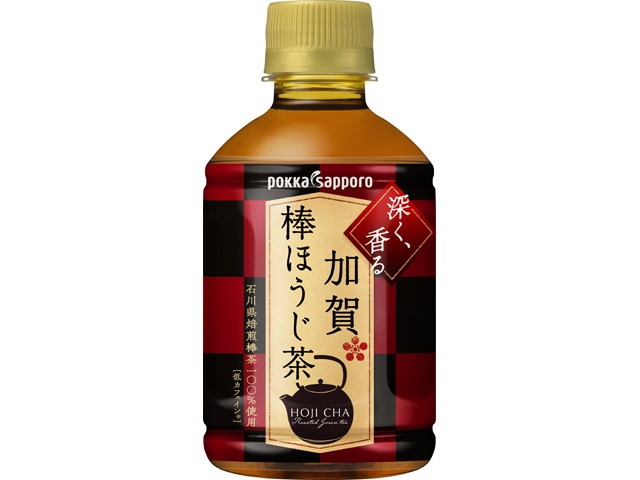 ポッカサッポロフード 加賀棒ほうじ茶 Ｐ２７５ｍｌ △ 【購入入数２４個】