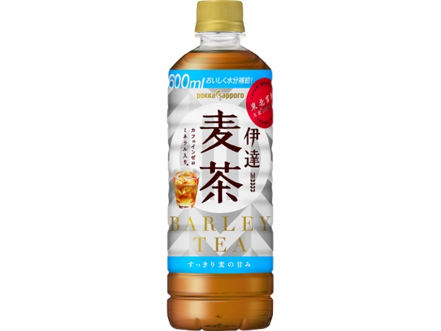 ポッカサッポロフード 伊達麦茶 Ｐ６００ｍｌ 【今月の特売 飲料水】 △ 【購入入数２４個】