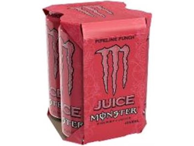 モンスター パイプラインパンチ缶３５５ｍｌ×４本 【新商品 4/21 発売】 □お取り寄せ品 【購入入数６個】