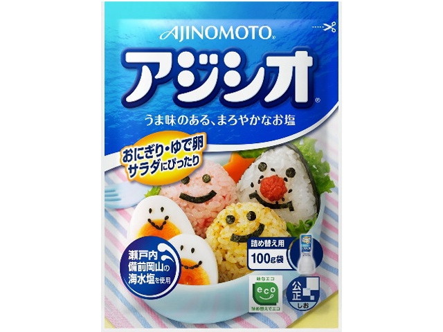 味の素 アジシオ １００ｇ袋Ｅ △ 【購入入数５個】