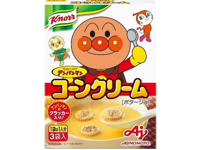 クノール アンパンマンコーンクリーム □お取り寄せ品 【購入入数４８個】