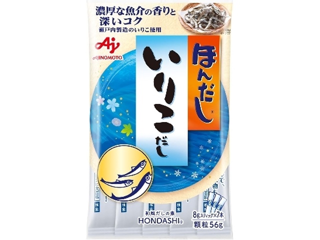 味の素 ほんだしいりこだし ８ｇ７本入袋 □お取り寄せ品 【購入入数５個】