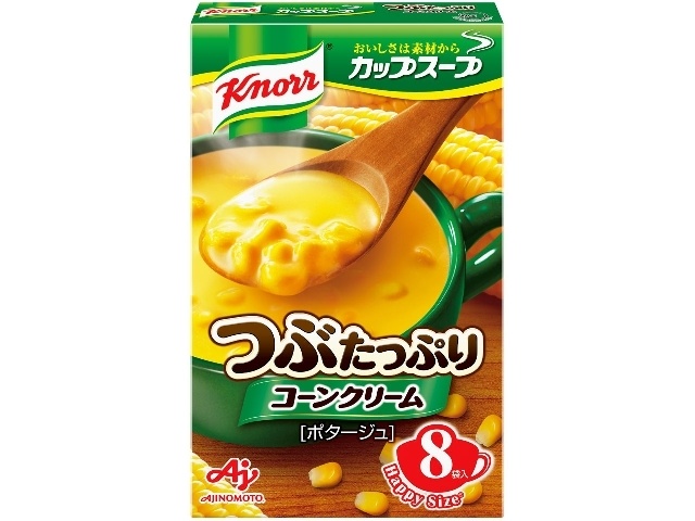 クノール つぶたっぷりコーンクリーム ８袋 △ 【購入入数６個】