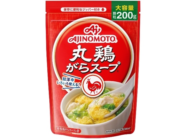 味の素 丸鶏がらスープ 袋２００ｇ △ 【購入入数７個】
