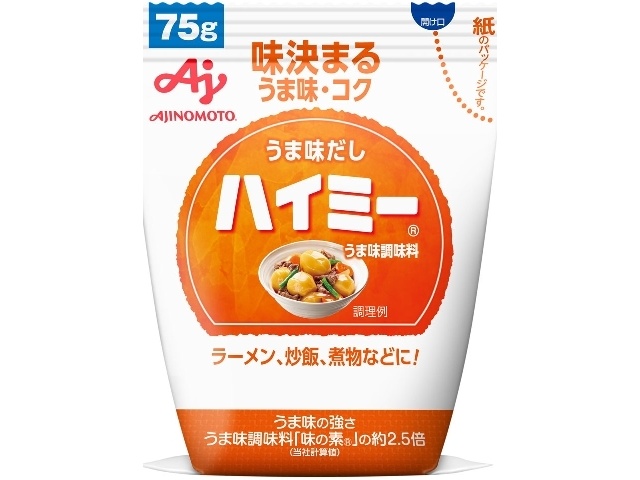 味の素 ハイミー（袋）７５ｇ □お取り寄せ品 【購入入数１６０個】