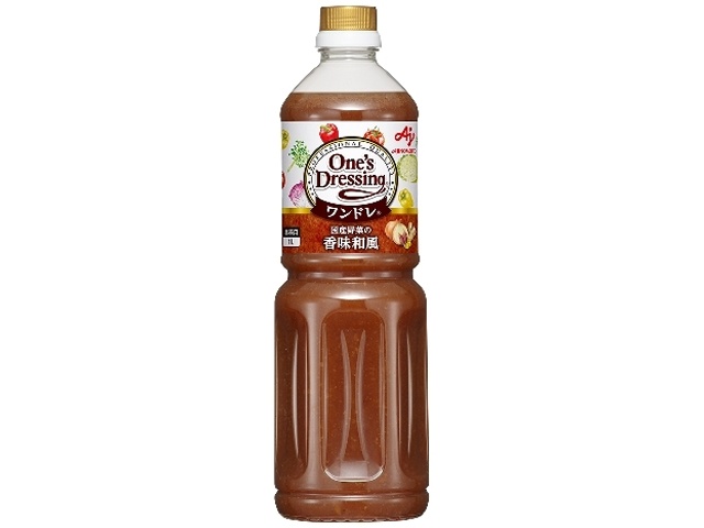 味の素 ワンドレ 国産野菜の香味和風１Ｌ業務用 □お取り寄せ品 【購入入数６個】
