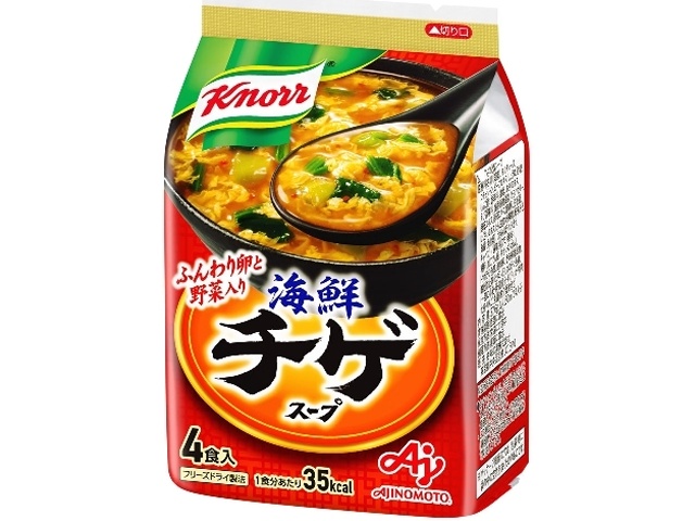 クノール 海鮮チゲスープ ４食  【購入入数１０個】