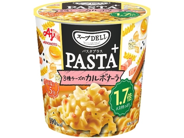 スープＤＥＬＩ ＰＡＳＴＡ＋ チーズのカルボナ―ラ □お取り寄せ品 【購入入数４８個】