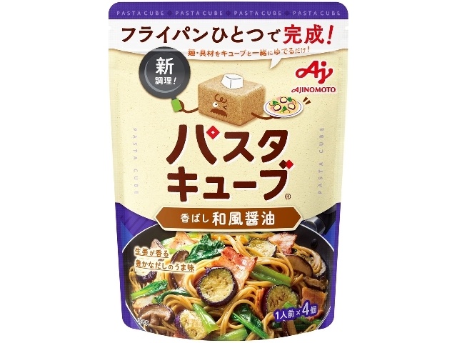 味の素 パスタキューブ 香ばし和風醤油 □お取り寄せ品 【購入入数２４個】