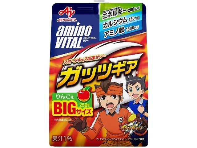 味の素 アミノＶ ガッツギアりんご味 ２５０ｇ □お取り寄せ品 【購入入数２４個】