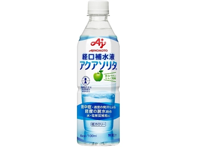 味の素 アクアソリタ Ｐ５００ｍｌ □お取り寄せ品 【購入入数２４個】