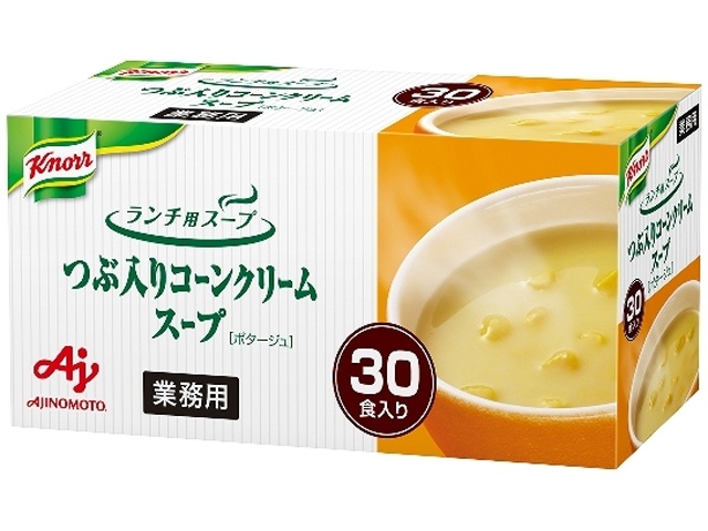 クノールランチ用スープつぶ入コーンクリーム３０食業 【今月の特売 業務用】 □お取り寄せ品 【購入入数２４０個】
