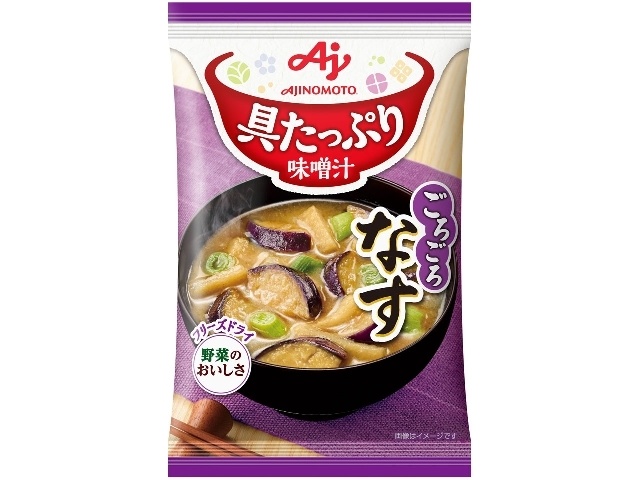 味の素 具たっぷり味噌汁 なす □お取り寄せ品 【購入入数４８個】