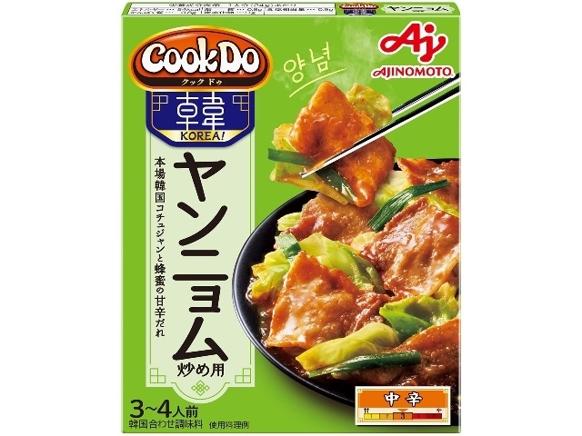 味の素 ＣｏｏｋＤｏ ＫＯＲＥＡ！ヤンニョム炒め用 □お取り寄せ品 【購入入数４０個】