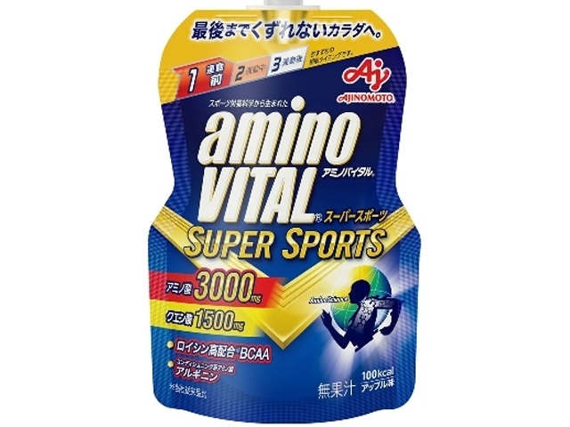 味の素 アミノＶゼリー スーパースポーツ１００ｇ □お取り寄せ品 【購入入数２４個】