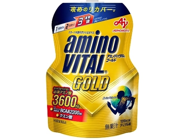 味の素 アミノバイタルＧＯＬＤゼリー１３５ｇ □お取り寄せ品 【購入入数２４個】