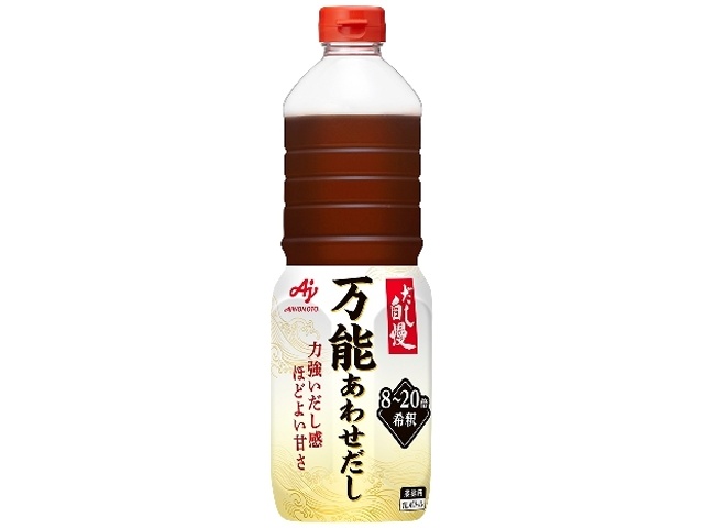 味の素 「だし自慢」万能あわせだし １Ｌ業務用 □お取り寄せ品 【購入入数６個】