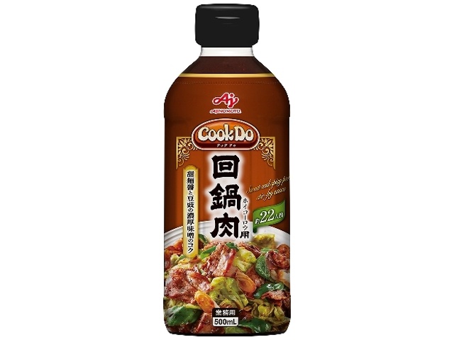 味の素 クックドゥ 回鍋肉用５００ｍｌ業務用 □お取り寄せ品 【購入入数１２個】