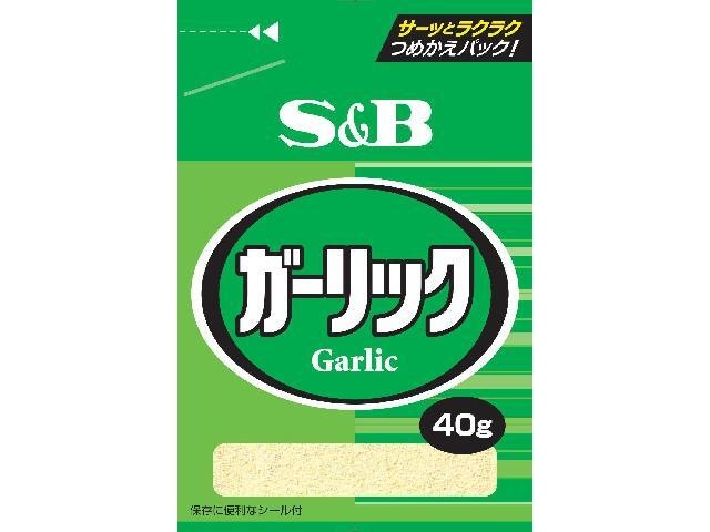 Ｓ＆Ｂ 袋入りガーリック ４０ｇ □お取り寄せ品 【購入入数１０個】