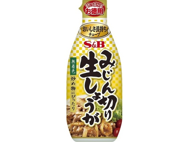 Ｓ＆Ｂ お徳用みじん切り生しょうが１５５ｇ □お取り寄せ品 【購入入数４０個】