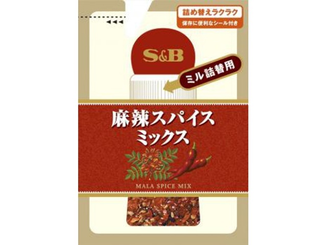 Ｓ＆Ｂ 袋入り麻辣スパイスミックス 詰替５．６ｇ □お取り寄せ品 【購入入数６０個】