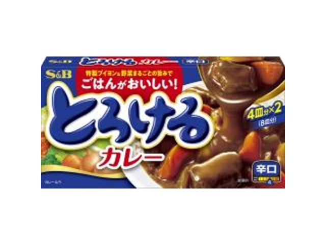 Ｓ＆Ｂ とろけるカレー 辛口１４４ｇ 【今月の特売 インスタント】 □お取り寄せ品 【購入入数６０個】