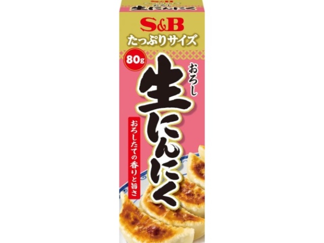 Ｓ＆Ｂ たっぷりサイズ おろし生にんにく８０ｇ □お取り寄せ品 【購入入数４０個】
