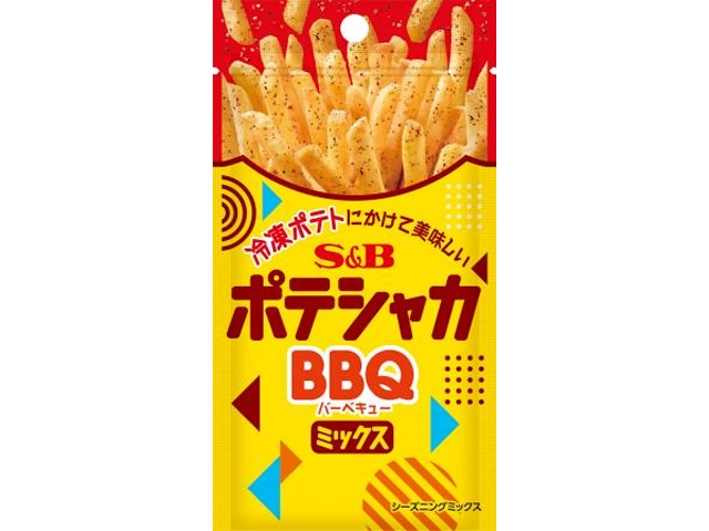 Ｓ＆Ｂ ポテシャカＢＢＱミックス１５ｇ 【新商品 2/9 発売】 □お取り寄せ品 【購入入数６０個】
