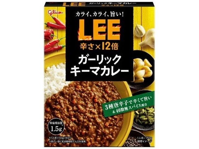 グリコ ＬＥＥガーリックキーマ辛さ１２倍１８０ｇ □お取り寄せ品 【購入入数６０個】