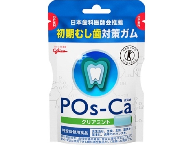 グリコ ポスカ クリアミントエコパウチ７５ｇ □お取り寄せ品 【購入入数６０個】