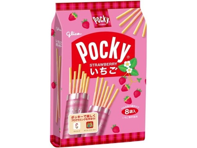 グリコ いちごポッキー ８袋  【購入入数６個】