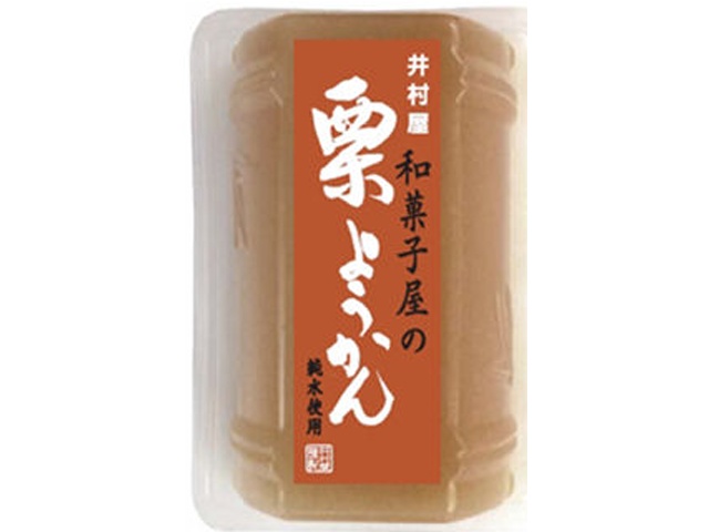 井村屋 和菓子屋の栗ようかん８４ｇ □お取り寄せ品 【購入入数４０個】