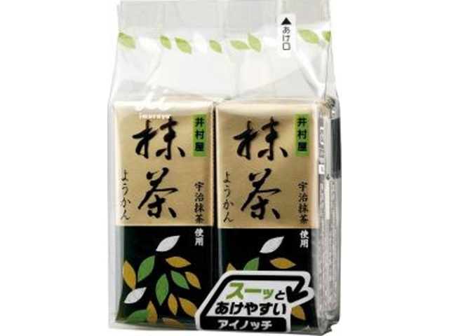 井村屋 ミニようかん抹茶 ４本入４本入 □お取り寄せ品 【購入入数１２個】