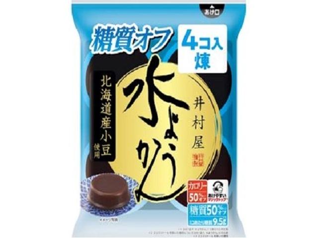 井村屋 袋入水ようかん糖質オフ４個 □お取り寄せ品 【購入入数１０個】