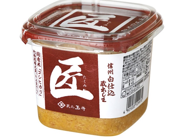 マルサン 匠 信州白仕込 蔵出し生５００ｇ □お取り寄せ品 【購入入数６個】