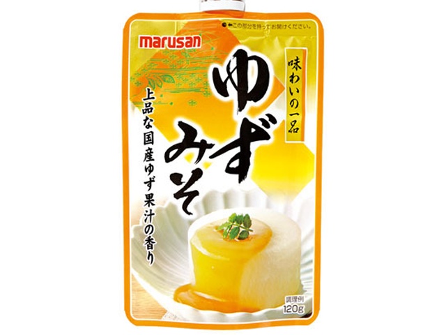 マルサン ゆずみそ １２０ｇ □お取り寄せ品 【購入入数４０個】