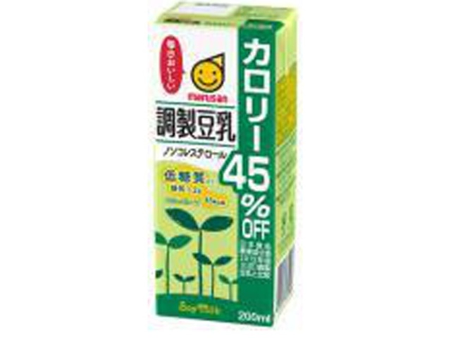 マルサン 調整豆乳カロリー４５％オフ ２００ｍｌ □お取り寄せ品 【購入入数２４個】