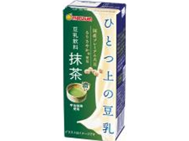 マルサン ひとつ上の豆乳抹茶 紙２００ｍｌ  【購入入数２４個】