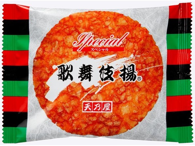 天乃屋 １枚スペシャル歌舞伎揚 □お取り寄せ品 【購入入数２０個】