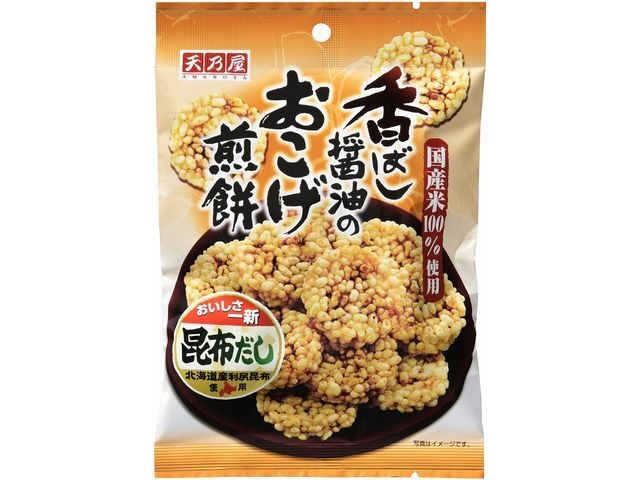 天乃屋 香ばし醤油のおこげ煎餅４０ｇ □お取り寄せ品 【購入入数１２個】
