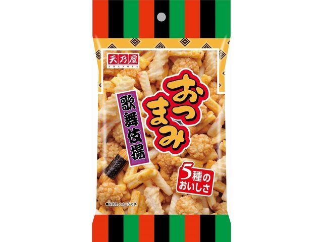 天乃屋 おつまみ歌舞伎揚 ３８ｇ △ 【購入入数１２個】
