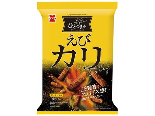 岩塚製菓 ＴＨＥひとつまみえびカリ８０ｇ  【購入入数１２個】